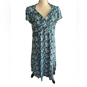 Women’s Nordstrom’s Leota maternity dress L stretchy coquette floral sundress